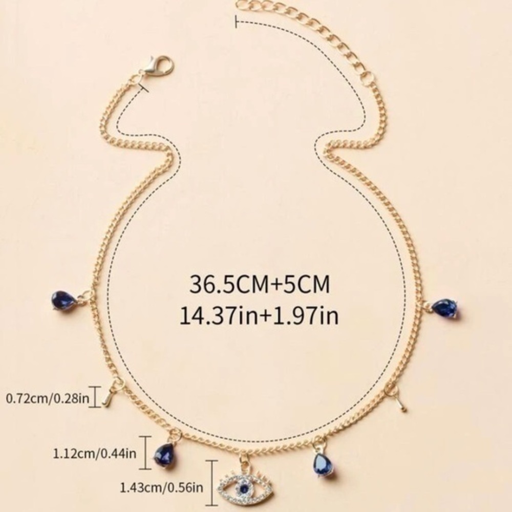 Evil Eye Necklace - Picture 2 of 4